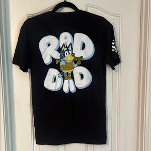 Shield Republic: graphic tee Bluey Rad Dad Design